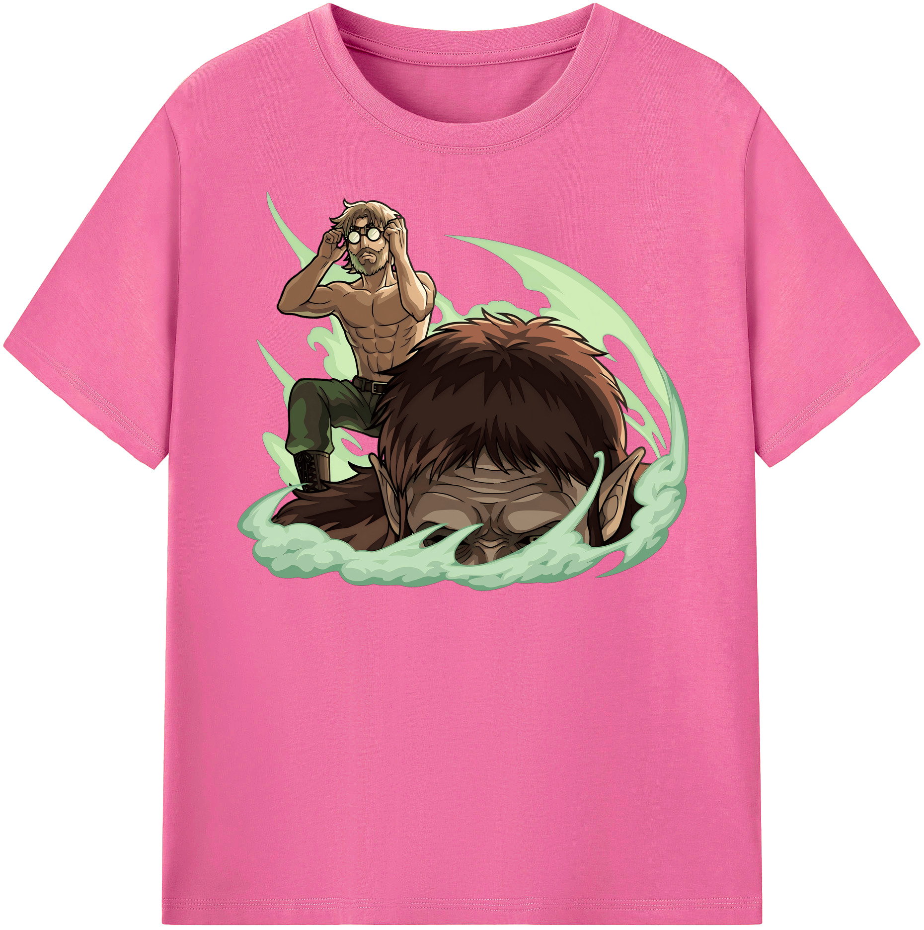（画像用） 進撃の巨人 Attack on Titan レディースカジュアルプリントTシャツ（綿100％）